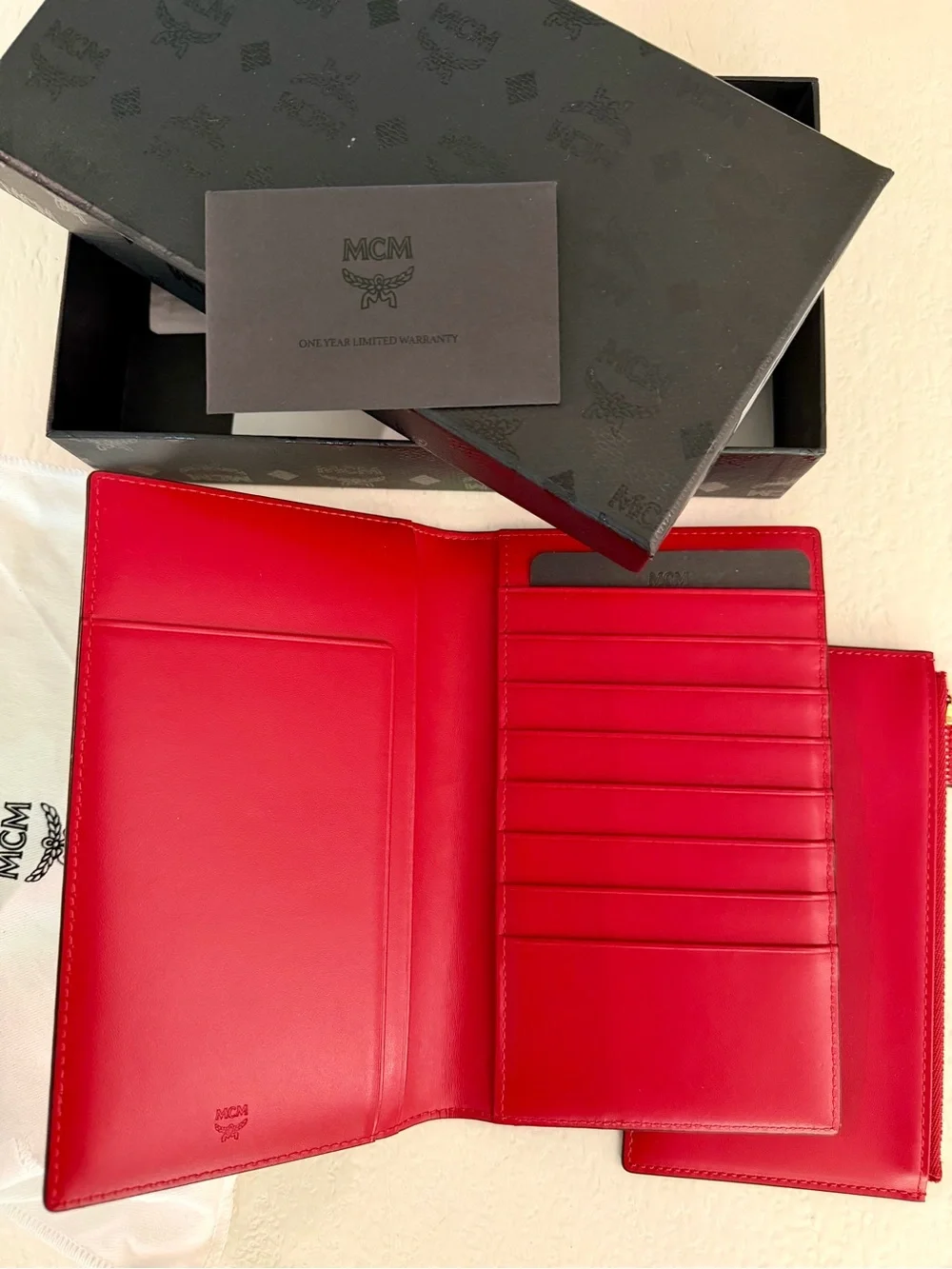 MCM passport cover